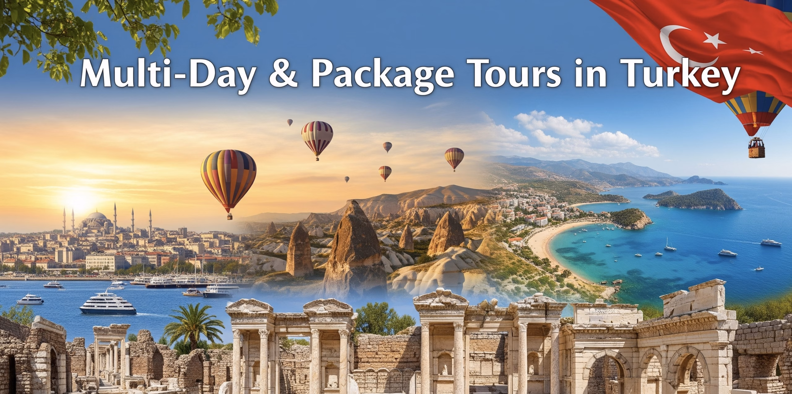 Multi-Day & Package Tours in Turkey Multi-Day & Package Tours in Turkey