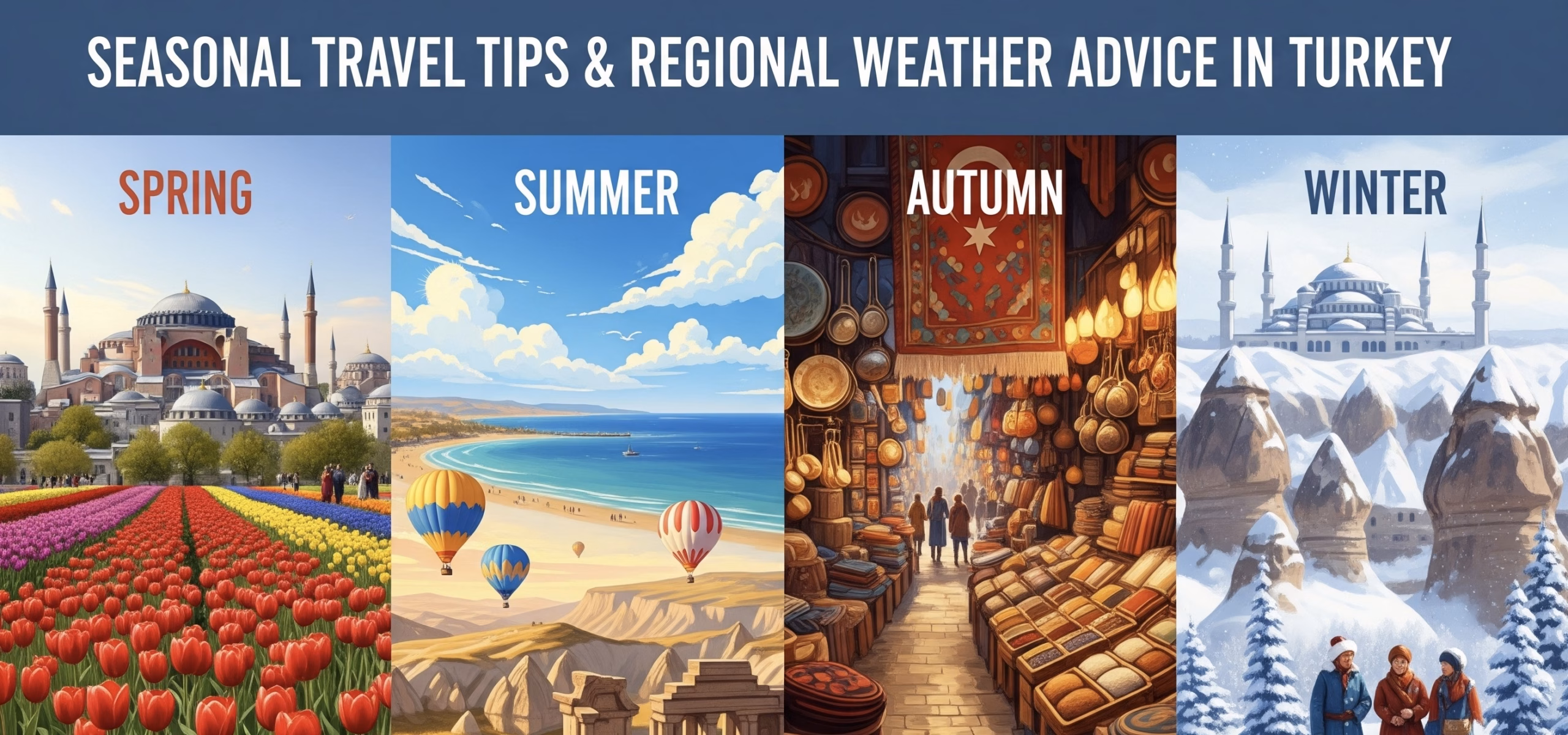 Seasonal Travel Tips & Regional Weather Advice in Turkey Seasonal Travel Tips & Regional Weather Advice in Turkey